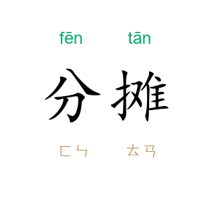 分摊