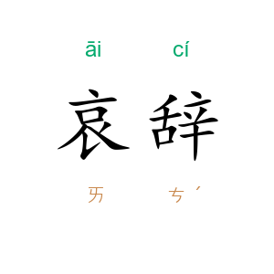 哀辞