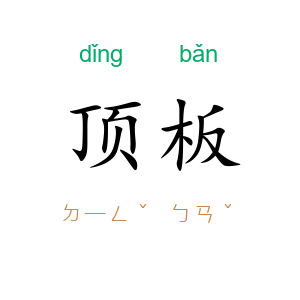 顶板