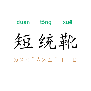 短统靴