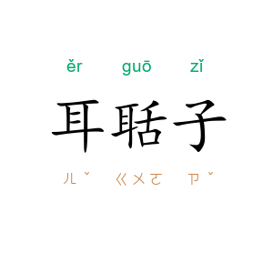 耳聒子