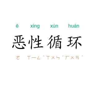 恶性循环