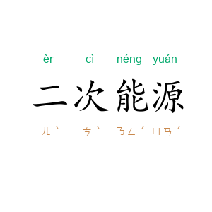 二次能源