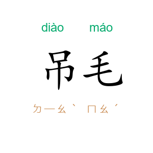 吊毛