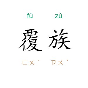 覆族