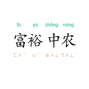 富裕中农