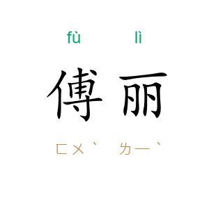 傅丽