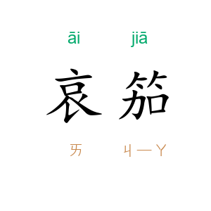 哀笳