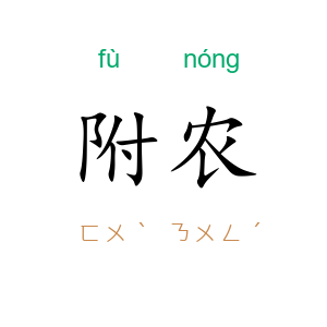 附农