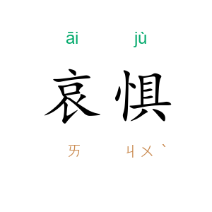 哀惧