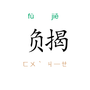 负揭