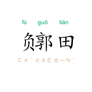 负郭田