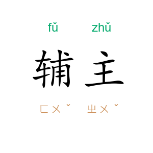 辅主