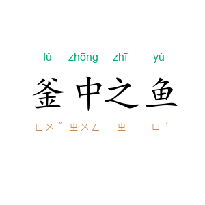 釜中之鱼