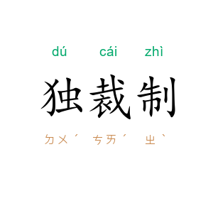 独裁制