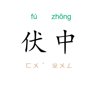 伏中