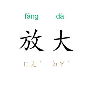放大