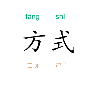 方式
