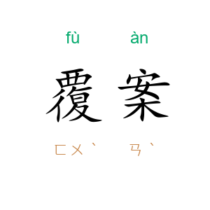 覆案