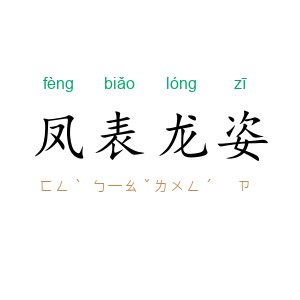 凤表龙姿