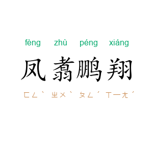 凤翥鹏翔