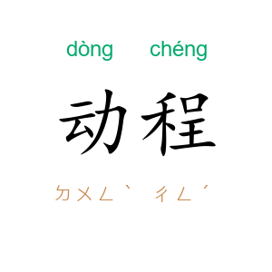 动程