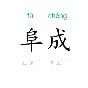 阜成