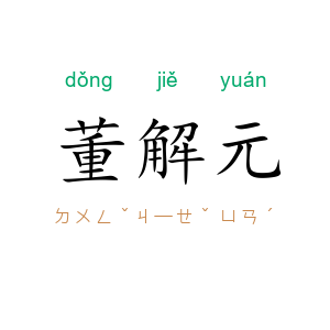 董解元