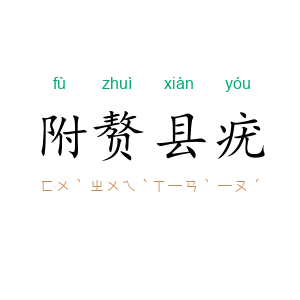 附赘县疣