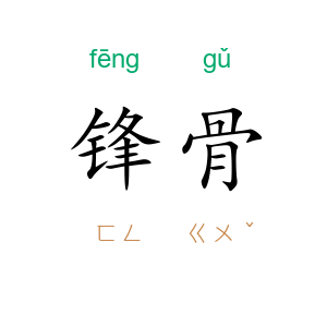 锋骨
