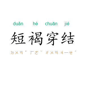 短褐穿结