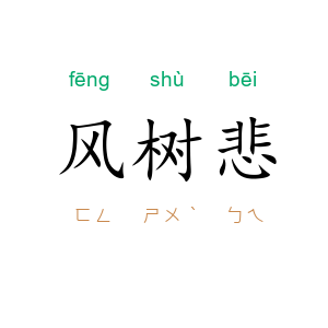 风树悲