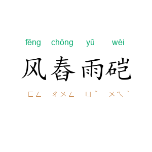 风舂雨硙