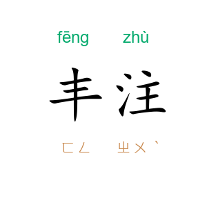 丰注