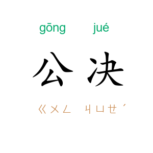 公决