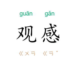 观感