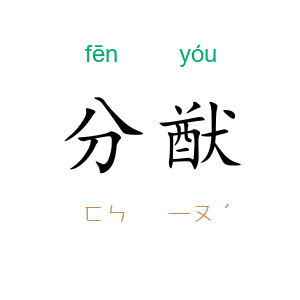 分猷