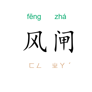 风闸