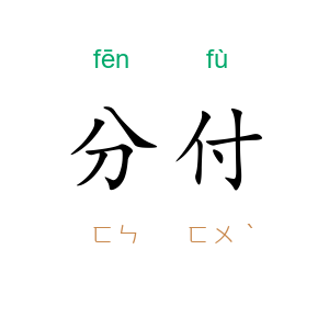 分付