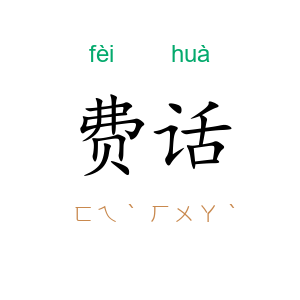 费话