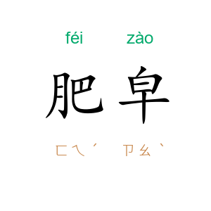 肥皁