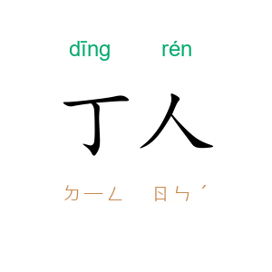 丁人