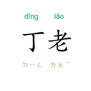 丁老