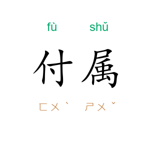 付属