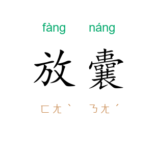 放囊