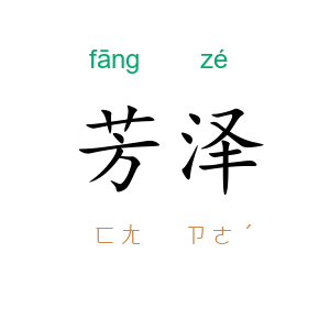 芳泽