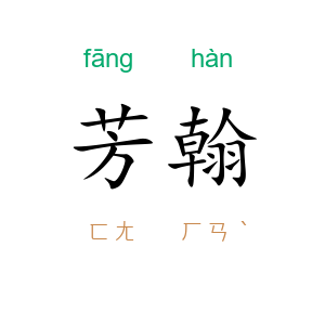 芳翰