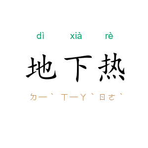 地下热