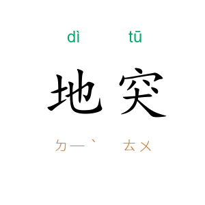 地突