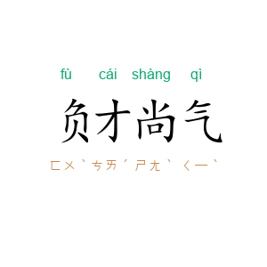 负才尚气